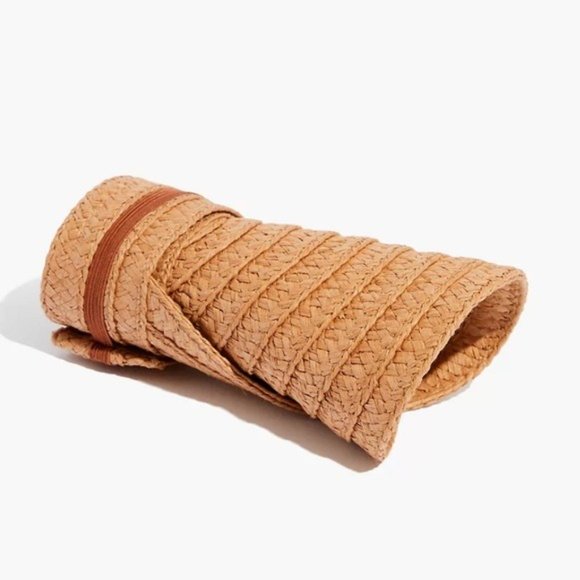 Madewell Packable Braided Straw Visor - Picture 4 of 7